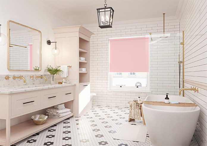 Orion (Blackout), Cameo Pink - Roller Blind - Image 7